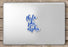 Theta Phi Alpha Script Sticker Theta Phi Alpha Script Sticker