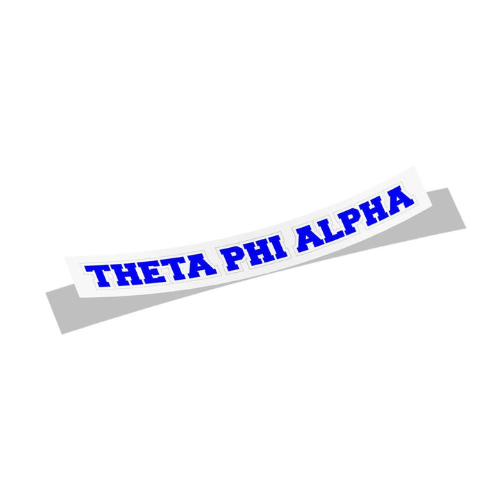 Theta Phi Alpha Long Window Sticker Theta Phi Alpha Long Window Sticker