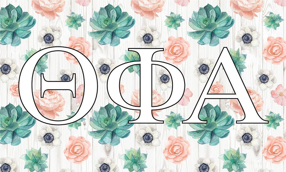 Theta Phi Alpha New Succulent Flag Theta Phi Alpha New Succulent Flag