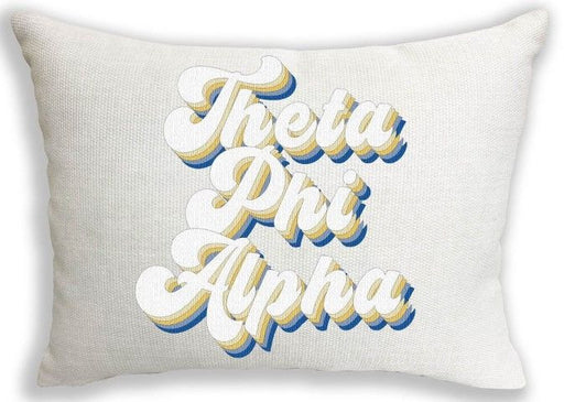 Homedecorgifts Theta Phi Alpha Retro Throw Pillow
