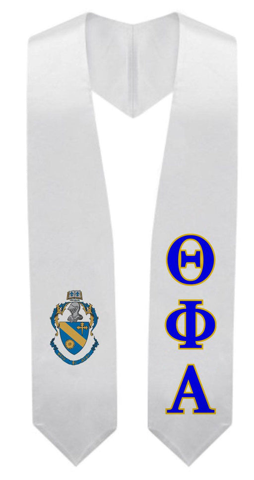 Theta Phi Alpha Theta Phi Alpha Super Crest - Shield Graduation Stole