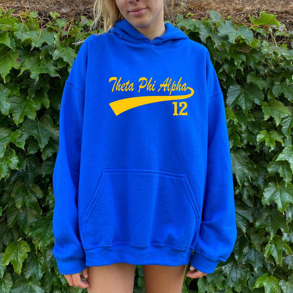 Theta Phi Alpha Tail Hooded Sweatshirts Theta Phi Alpha Tail Hooded Sweatshirts