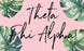 Theta Phi Alpha Tropical Flag Theta Phi Alpha Tropical Flag