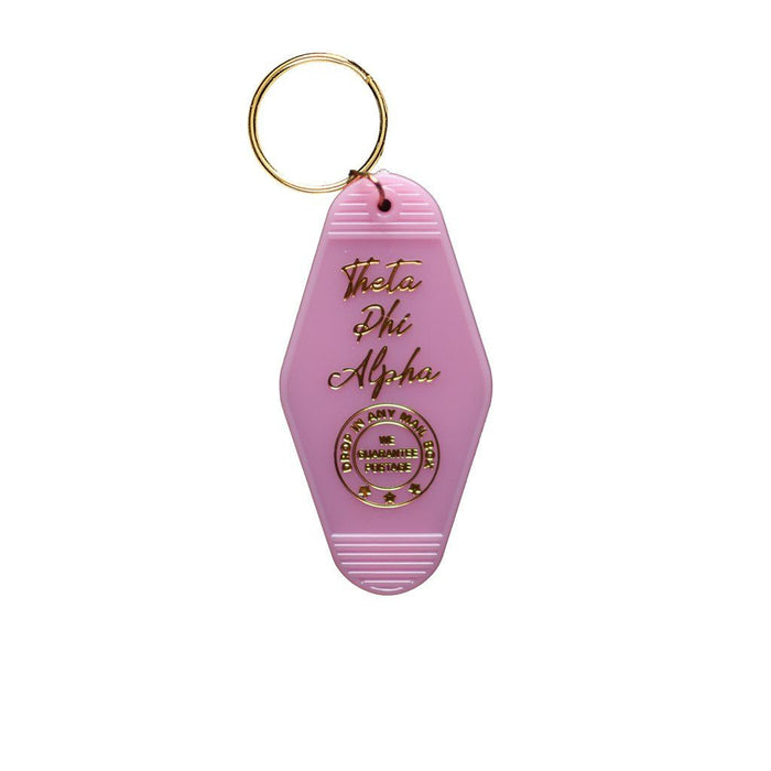 Theta Phi Alpha Vintage Motel Keychain Theta Phi Alpha Vintage Motel Keychain