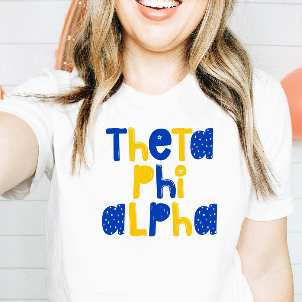 Printify Theta Phi Alpha Whimsy Tees Theta Phi Alpha Whimsy Tees