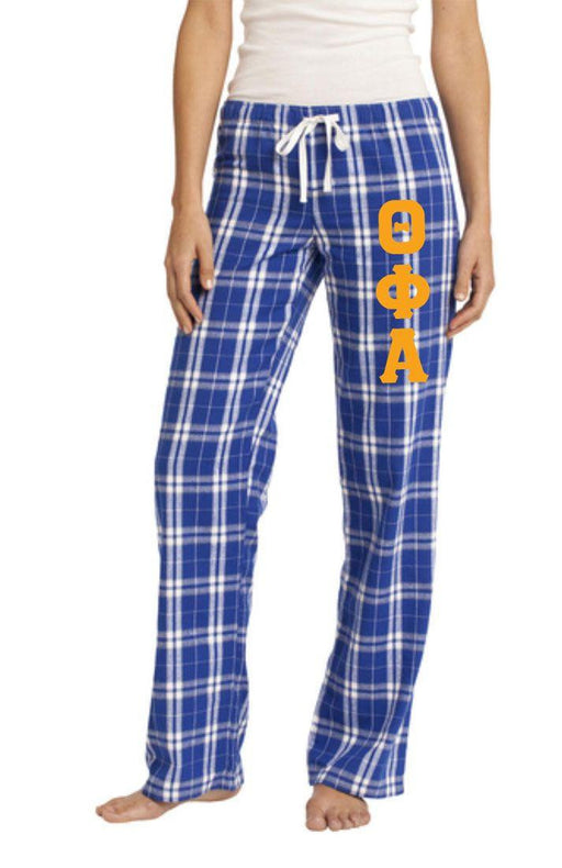 Theta Phi Alpha Theta Phi Alpha Women's Flannel Plaid Pant - PJ's