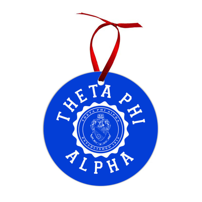 Theta Phi Alpha Shield Christmas Ornaments Theta Phi Alpha Shield  Christmas Ornaments