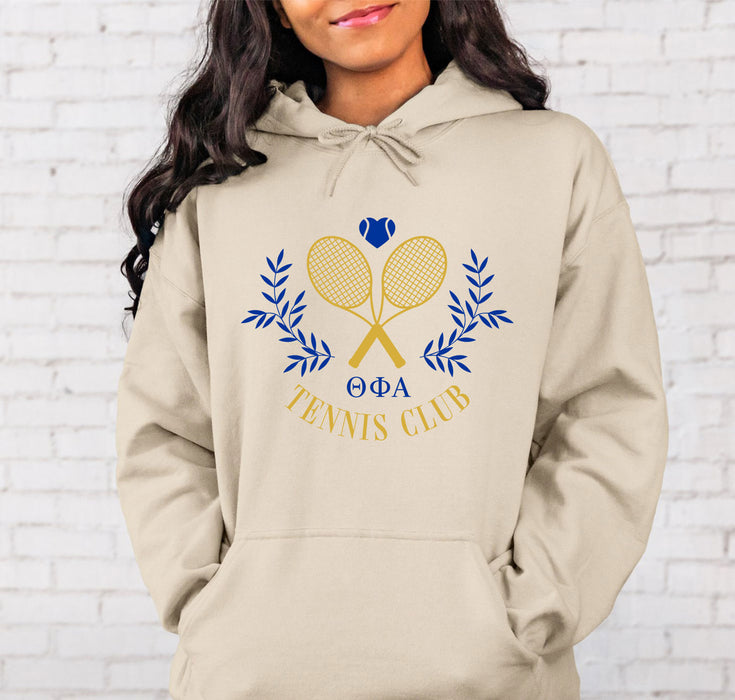 Theta Phi Alpha Tennis Club Hoodie Theta Phi Alpha Tennis Club Hoodie