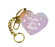 Theta Phi Alpha Iridescent Heart Keychain Theta Phi Alpha Iridescent Heart Keychain