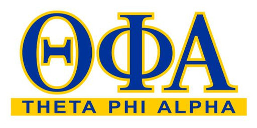 Theta Phi Alpha Theta Phi Alpha Custom Sticker - Personalized
