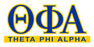 Theta Phi Alpha Custom Sticker Personalized Theta Phi Alpha Custom Sticker - Personalized