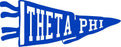 Theta Phi Alpha Pennant Decal Theta Phi Alpha Pennant Decal