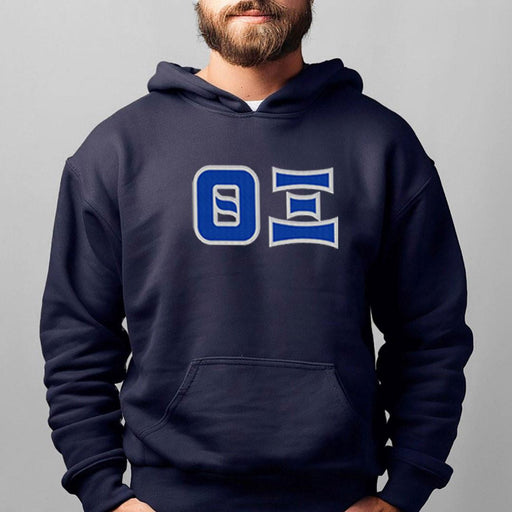 Theta Xi Theta Xi - 2 Day Ship Twill Hooded Sweatshirt