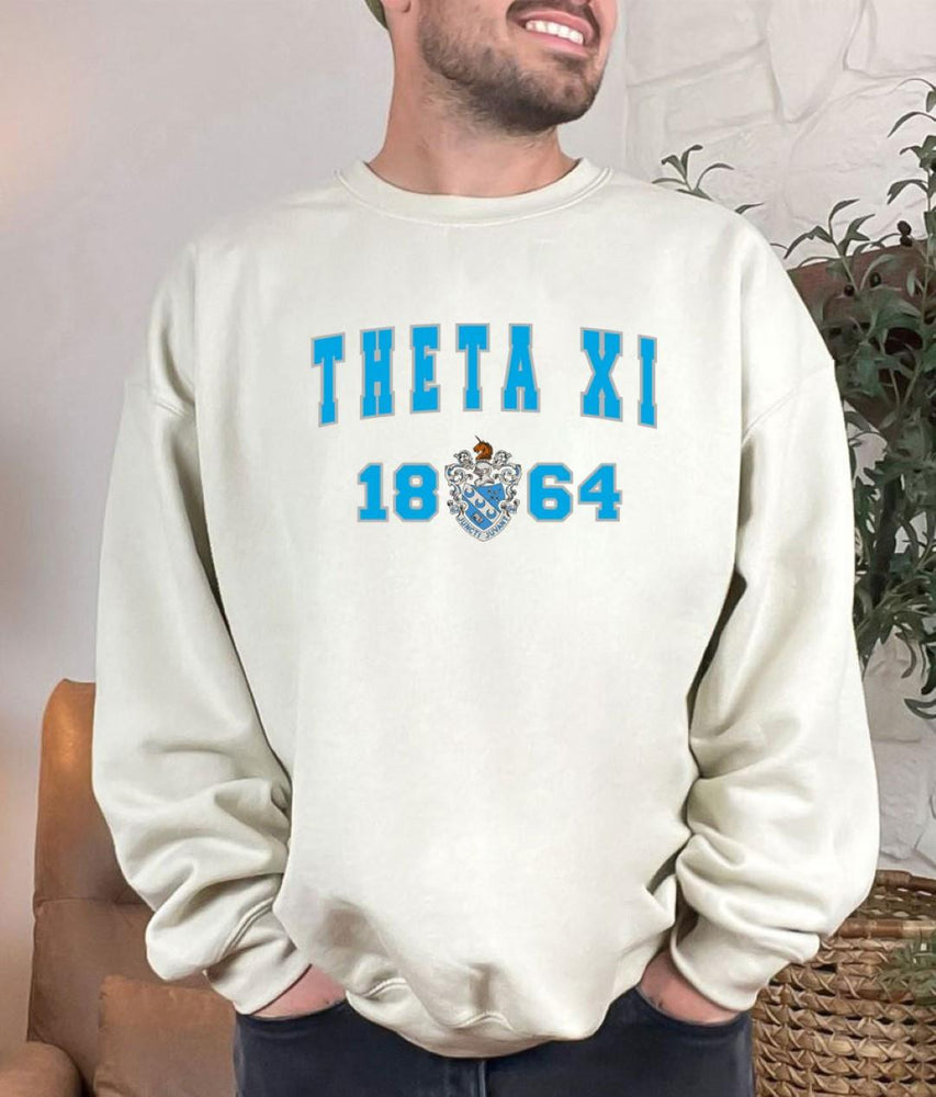 Theta Xi Athlete Crewneck Sweatshirt Theta Xi Athlete Crewneck Sweatshirt