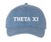 Theta Xi Pigment Dyed Baseball Cap Theta Xi Pigment Dyed Baseball Cap