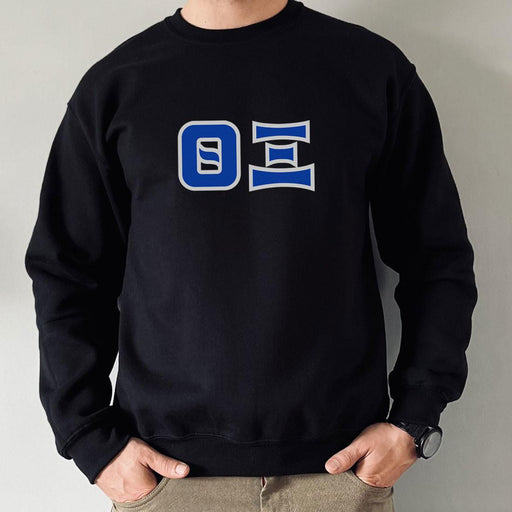 Theta Xi Theta Xi Custom Twill Crewneck Sweatshirt
