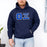 Theta Xi Custom Twill Hooded Sweatshirt Theta Xi Custom Twill Hooded Sweatshirt