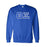 Theta Xi Fraternity Crest Shield Twill Letter Crewneck Sweatshirt Theta Xi Fraternity Crest - Shield Twill Letter Crewneck Sweatshirt