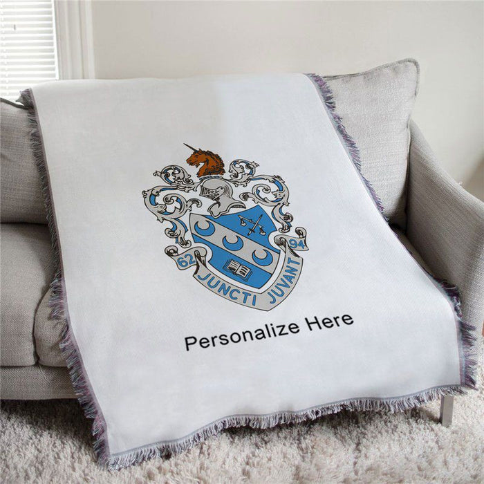 Theta Xi Full Color Crest Afghan Blanket Throw Theta Xi Full Color Crest Afghan Blanket Throw