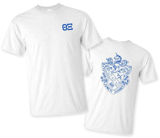 Theta Xi Theta Xi World Famous Crest Tee