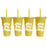 Theta Phi Alpha Glitter Color Changing Cup 4 Pack Theta Phi Alpha Glitter Color Changing Cup 4-Pack