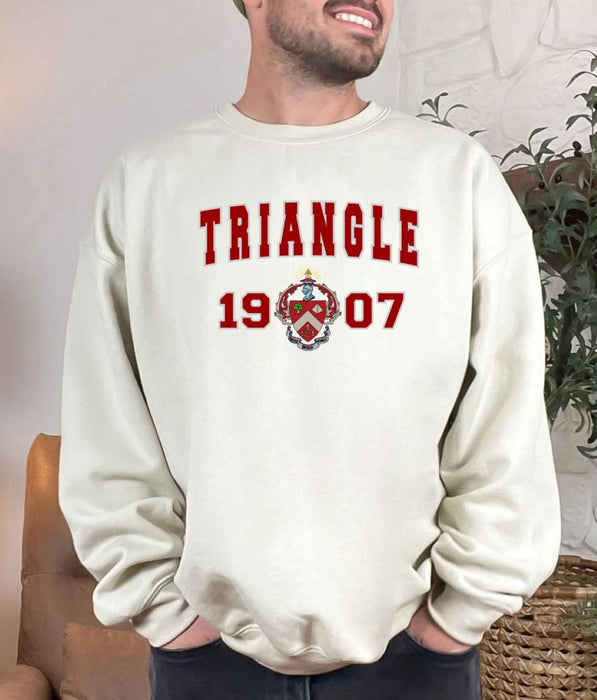 Triangle Athlete Crewneck Sweatshirt Triangle Athlete Crewneck Sweatshirt