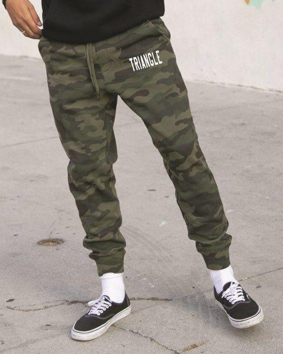 Triangle Camo Fleece Pants Triangle Camo Fleece Pants