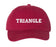 Triangle Pigment Dyed Baseball Cap Triangle Pigment Dyed Baseball Cap