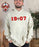 Triangle Crest Year Hooded Sweatshirt Triangle Crest Year Hooded Sweatshirt