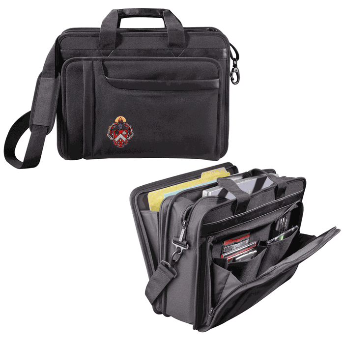 Discount Triangle Fraternity Emblem Briefcase DISCOUNT-Triangle Fraternity Emblem Briefcase