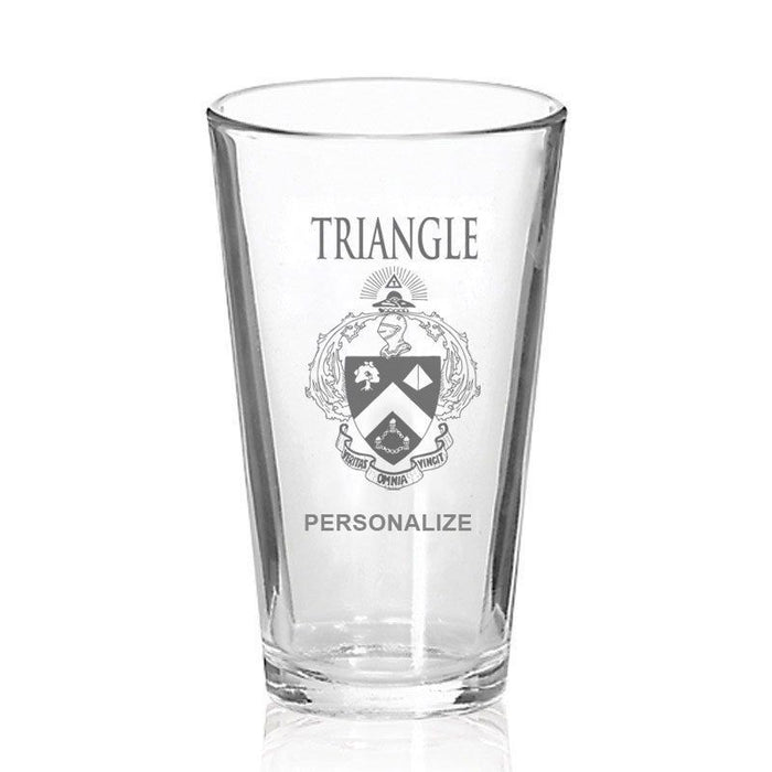Triangle Fraternity Mixing Glass Triangle Fraternity Mixing Glass