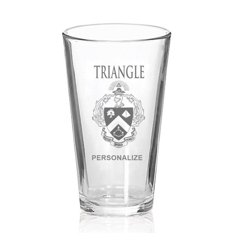 Triangle Fraternity Mixing Glass Triangle Fraternity Mixing Glass