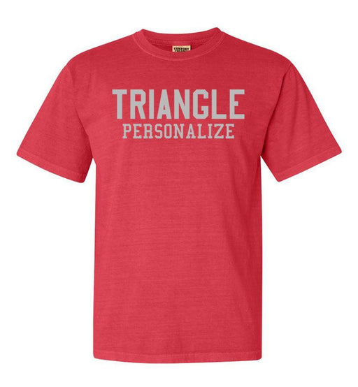 Triangle Greek Custom Comfort Colors Heavyweight T-Shirt