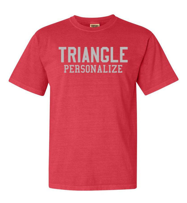 Triangle Greek Custom Comfort Colors Heavyweight T Shirt Triangle Greek Custom Comfort Colors Heavyweight T-Shirt