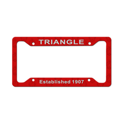 Caraccessories Triangle License Plate Frame - New
