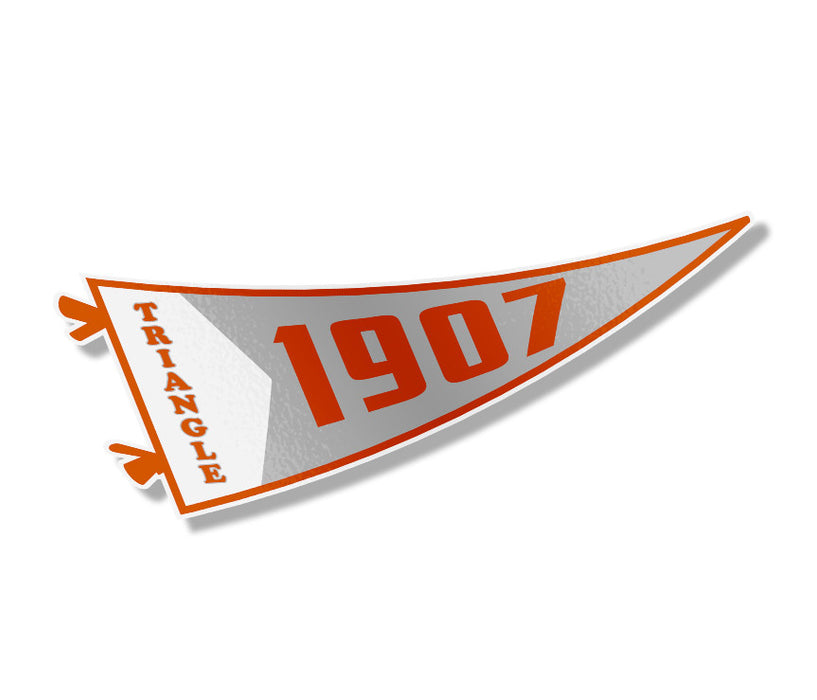 Triangle Pennant Sticker Triangle Pennant Sticker