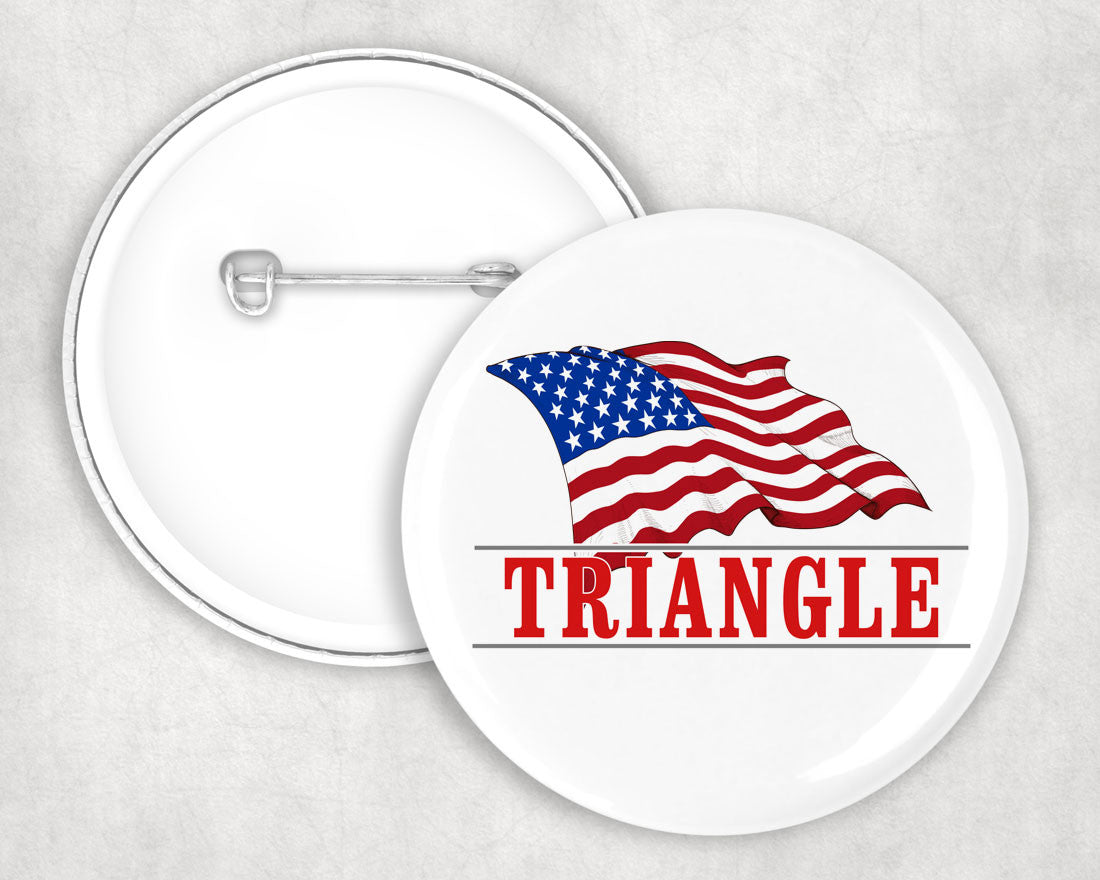 Triangle Patriot Button — GreekU
