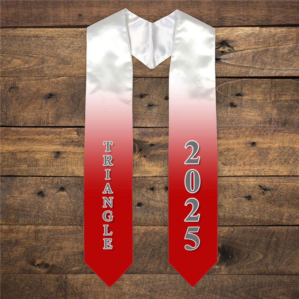 Triangle Extra Fancy Greek Graduation Stole W Year Triangle Extra Fancy Greek Graduation Stole W Year