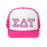 Sigma Delta Tau Alpha Greek Letter Trucker Caps Sigma Delta Tau Alpha Greek Letter Trucker Caps