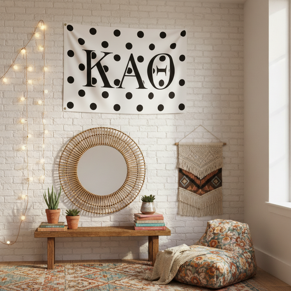 Sorority Polka Dot Flag Sorority Polka Dot Flag