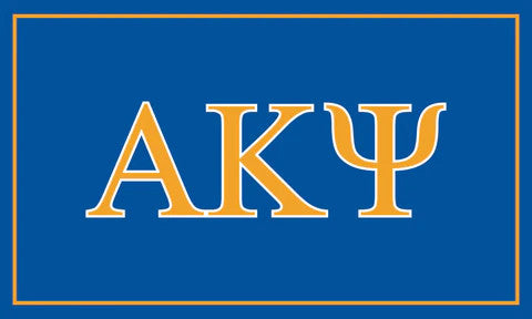 Alpha Kappa Psi Alpha Kappa Psi New 2 Color Flags