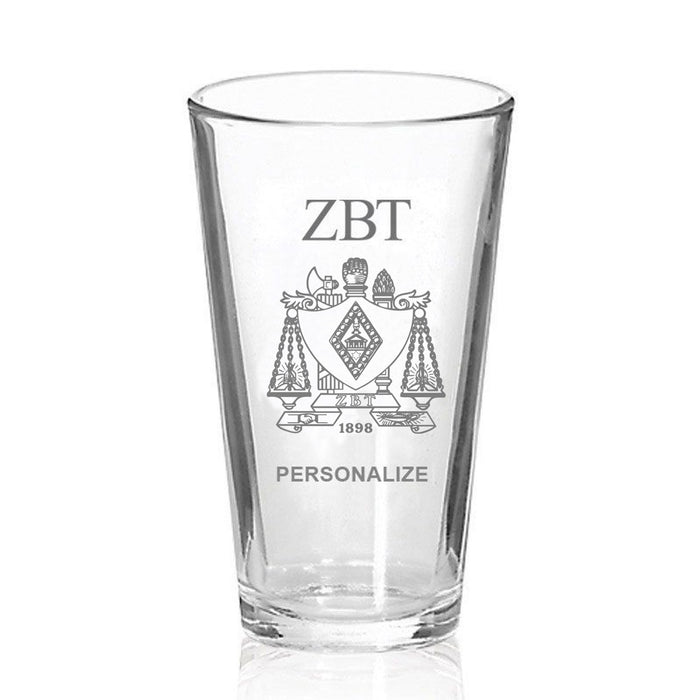 Zeta Beta Tau Mixing Glass Zeta Beta Tau Mixing Glass
