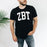 Zeta Beta Tau Arched Greek Letter T Shirt Zeta Beta Tau Arched Greek Letter T-Shirt