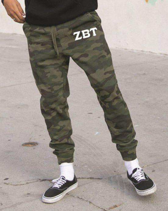 Zeta Beta Tau Camo Fleece Pants Zeta Beta Tau Camo Fleece Pants