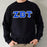 Zeta Beta Tau Custom Twill Crewneck Sweatshirt Zeta Beta Tau Custom Twill Crewneck Sweatshirt