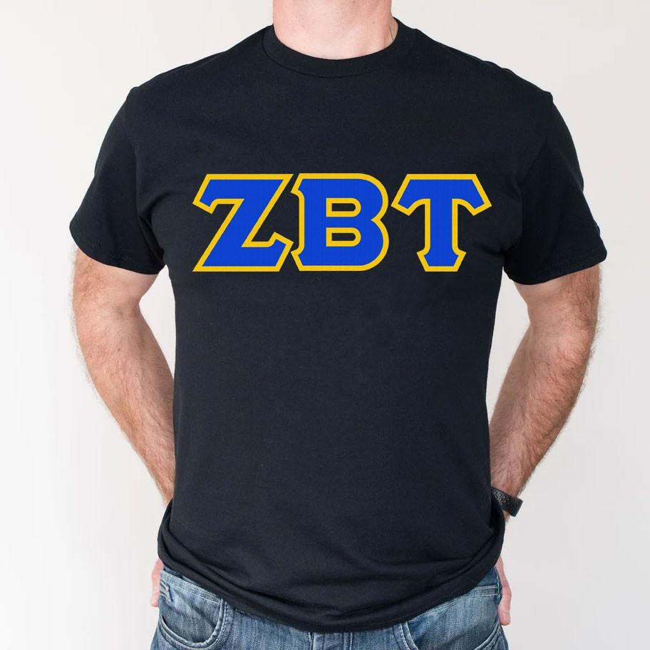 Zeta Beta Tau Custom Twill Short Sleeve T Shirt Zeta Beta Tau Custom Twill Short Sleeve T-Shirt