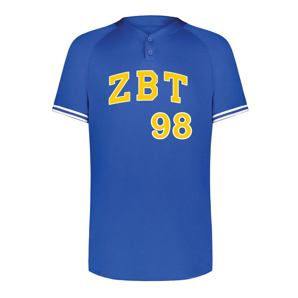 Zeta Beta Tau Cutter Henley Jersey Zeta Beta Tau Cutter Henley Jersey