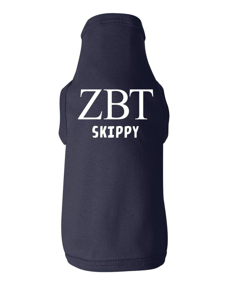 Zeta Beta Tau Doggie Tank Tee Zeta Beta Tau Doggie Tank - Tee
