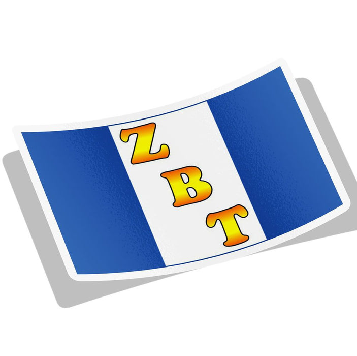 Zeta Beta Tau Flag Decal Sticker Zeta Beta Tau Flag Decal Sticker