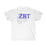 Printify Zeta Beta Tau Greek Crest Cotton Tee Zeta Beta Tau Greek Crest Cotton Tee